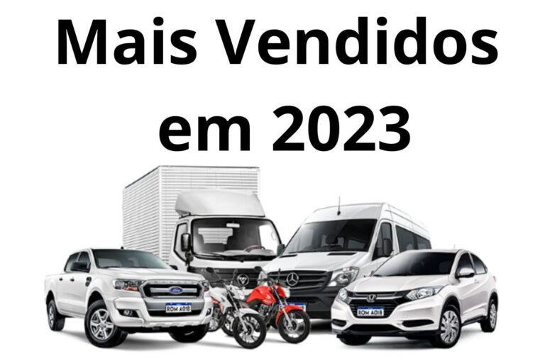 carros mais vendidos no varejo em 2023